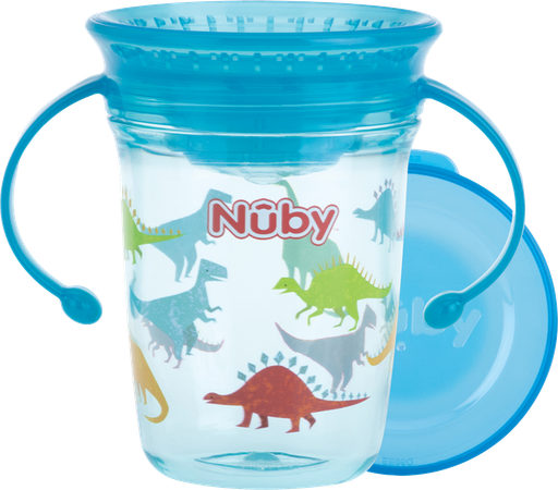 Nuby 360° Wonder Cup Uit Tritan Aqua 240ml 6m+ 9