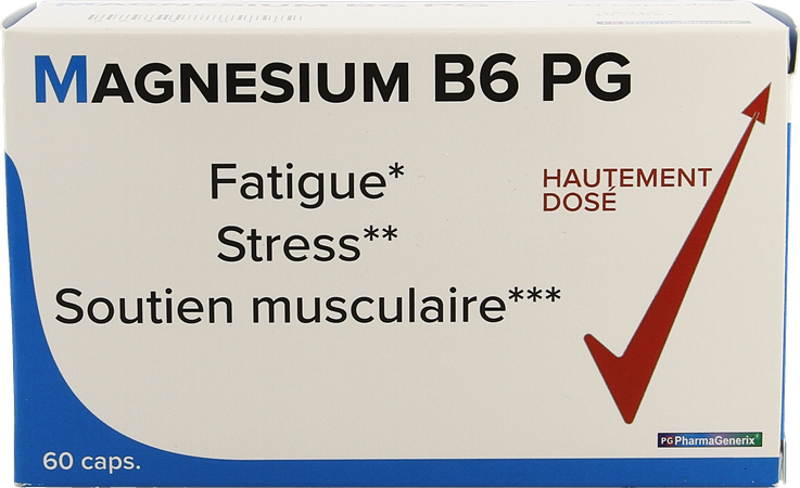 Magnesium B6 Pg Pharmagenerix Caps 60 2
