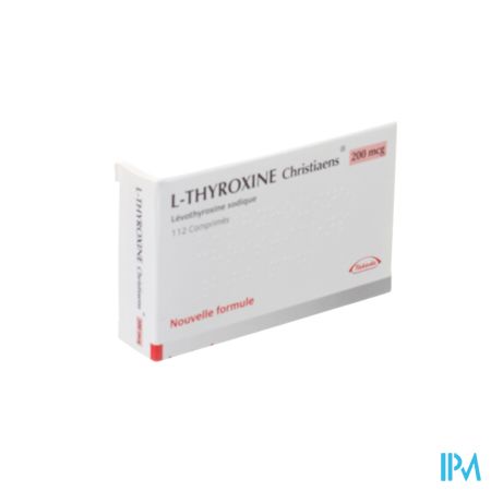 l Thyroxine Christiaens Comp 112x0,200mg