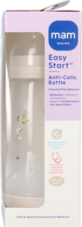 Mam Easy Start A/colic Bib. Pure Matt Uni 320ml 7
