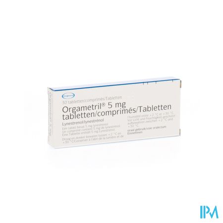 Orgametril Comp 30 X 5mg