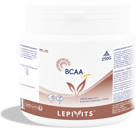 Bcaa Vegan Pdr 250g Lepivits 1