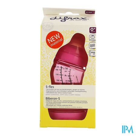 Difrax S-fles Wide 200ml 9