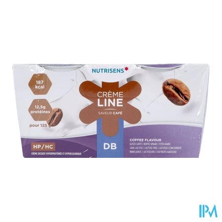 NUTRISENS CREMELINE HP/HC SL KOFFIE 4X12 4