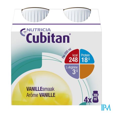 Cubitan Vanille 4x200ml 2