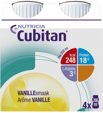 Cubitan Vanille 4x200ml 2