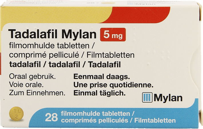 Tadalafil Mylan 5mg Filmomh Tabl 28 X 5mg 1