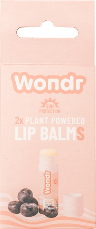 Wondr Plant Powered Lip Balm Duo 2x3,5g 1