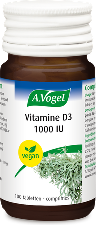 A.Vogel Vitamine D3 100 Comprimés 1