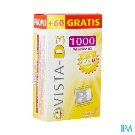 Vista D3 1000 Promo Comp Fondant 120 + 60 Gratuit