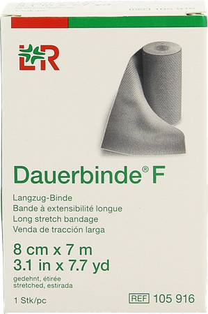 Dauerbinde F 8cm X 7m 1 105916 5