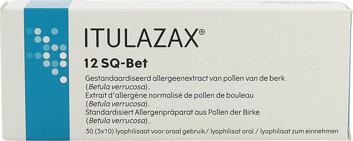 Itulazax Lyophilisaat Sublinguaal Tabl 30 1