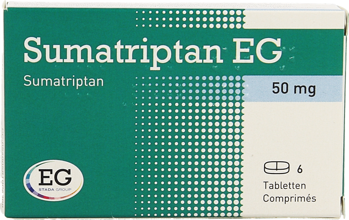 Sumatriptan EG 50Mg Comp 6 1