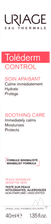 Uriage Tolederm Soin Frais Apaisant 40ml 5