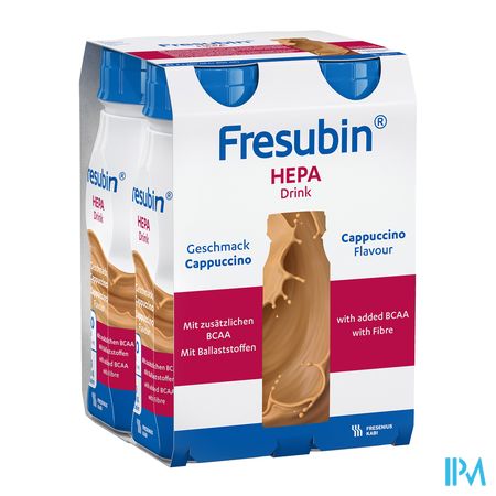 Fresubin Hepa Drink Cappuccino Easy Bottle 4x200ml 1