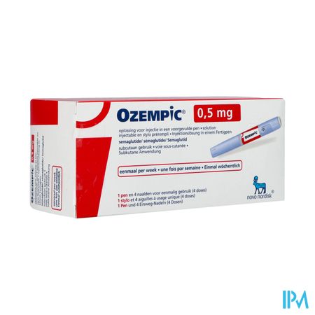 Ozempic 0,50mg Abacus Opl Inj Voorgev.pen + 4 Nld