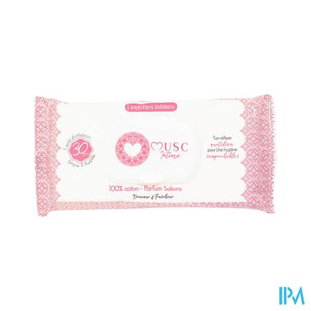 Musc Intime Lingettes Intime Fleur Sakura 30