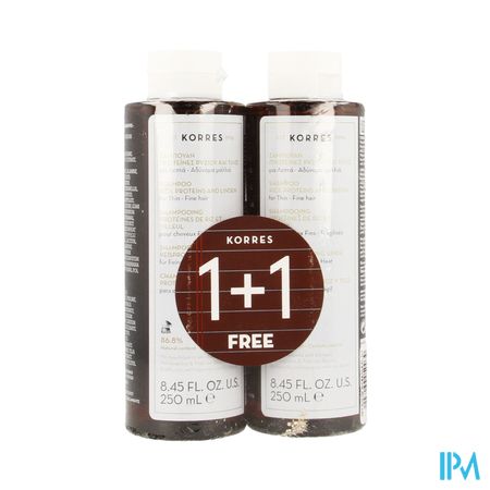 Korres Kh Sh Rice&tile 2x250ml Promo 1