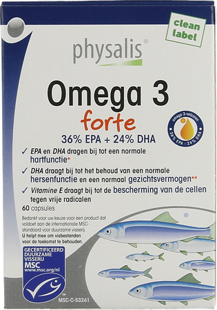 Physalis Omega 3 Forte Softcaps 60 7