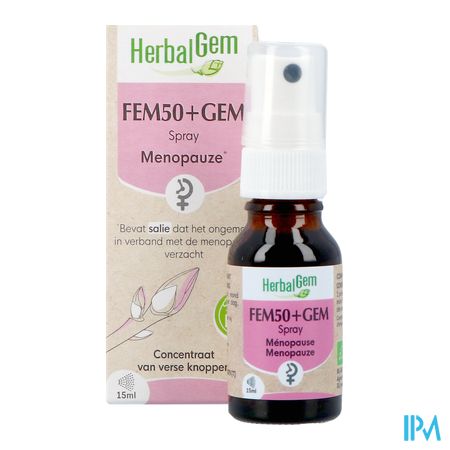 Herbalgem Fem50+ Gem Spray Bio 15ml 3
