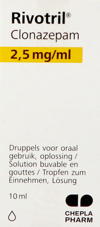 Rivotril 2,5mg/ml Gutt 10ml 2