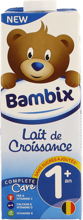 Bambix Groeimelk Natuur 1+ 1l 2