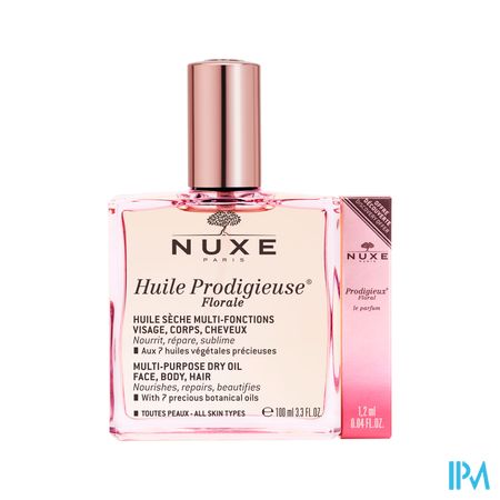 Nuxe Huile Prodigieuse Flor.100ml+parf.1,2ml Grat.