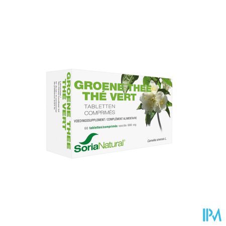 Soria Te Verde Tabl 60x600mg