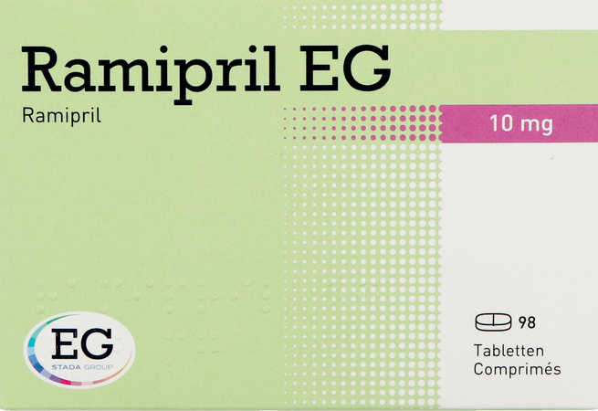 Ramipril EG 10Mg Tabl 98X10Mg 1