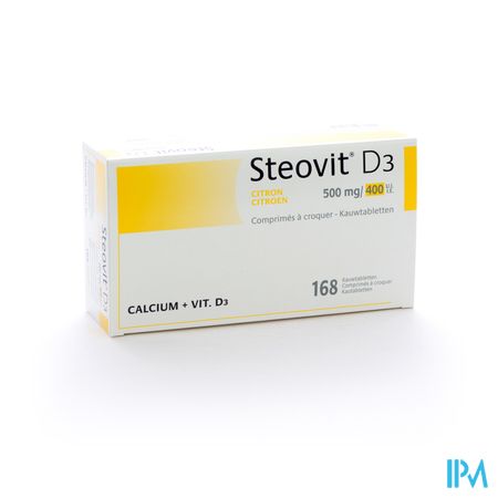 Steovit D3 500mg/400ie Comp 168