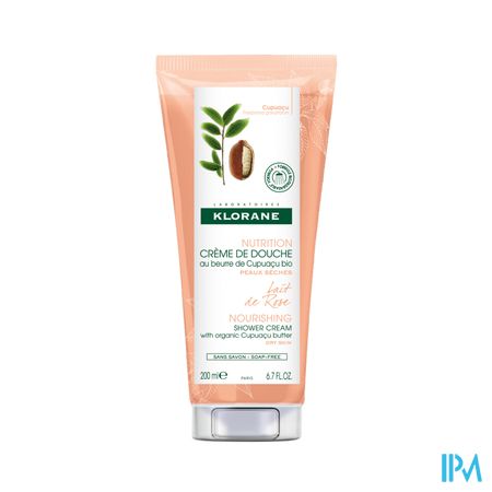 Klorane Lichaam Douchecr Melk Roze 200ml
