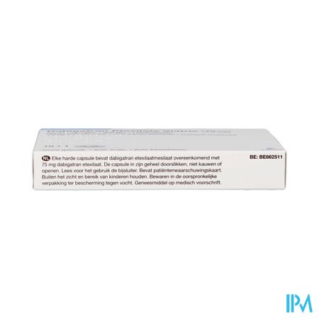 Dabigatran Etexilate Viatris 75mg Harde Caps 10 1