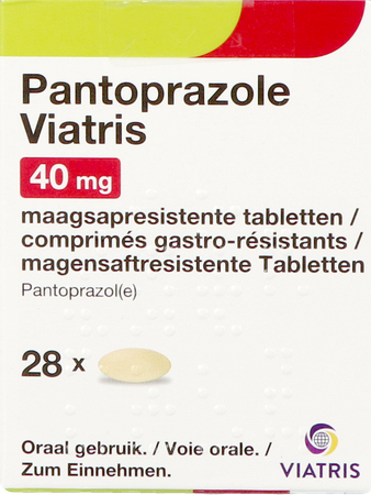 Pantoprazole Viatris 40mg Comp Gastro Resist 28 4
