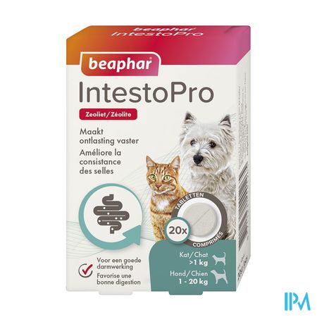 Beaphar Intesto Pro Hond-kat S Comp 20 1