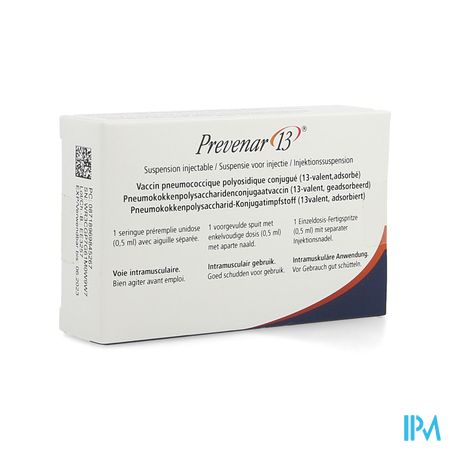 Prevenar 13 Orifarm Susp Inj Fl Inj 1 X 0,5ml