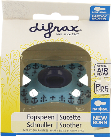 Difrax Fopspeen Natural Newborn 14