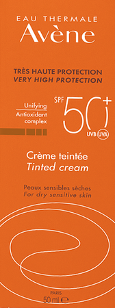 Avene Zon Spf50+ Zonnecreme Getint 50ml 2