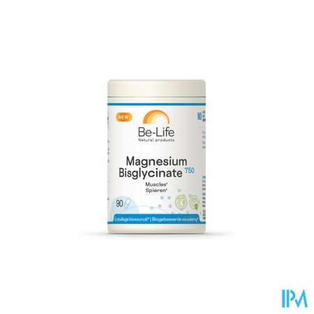 Magnesium Bisglycinate 750 Be Life Caps 90