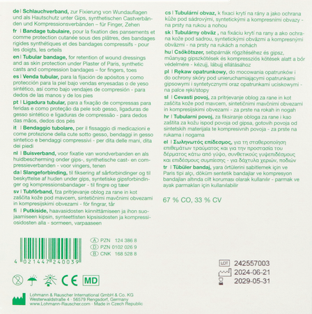 Tubegauz Buisvormig Verband 20m T5 24003 5