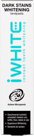 Iwhite Dark Stains Whitening Tandpasta Tube 75ml 7