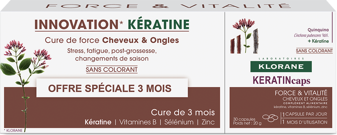 Klorane Capil. Keratin Caps 3x30 Nf 5
