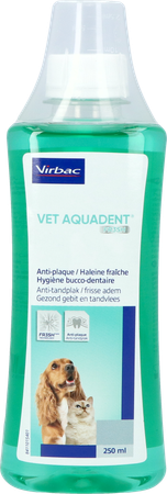 Vet Aquadent Fr3sh Opl Hond-kat Opl 250ml Nf 1