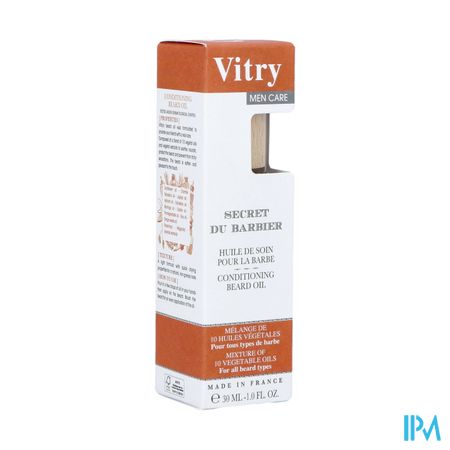 Vitry Secret Barbier Baardolie 30ml