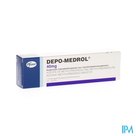 Depo-medrol Ser Inj 1 X 40mg/1ml