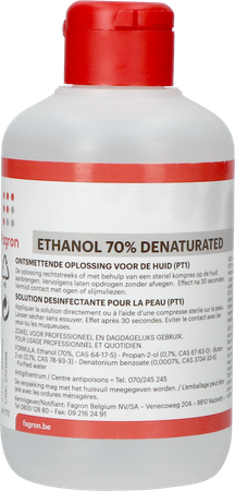 Ethanol 70% Denat. Fpw 250ml Fag 2