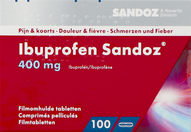 Ibuprofen Sandoz 400mg Filmomh Tabl 100 1