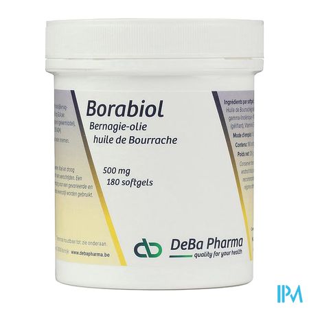 Borabiol Caps 180x500mg Deba 3