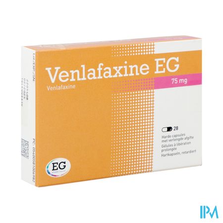 Venlafaxine EG  75 Mg Caps Liberation Prolonge 28