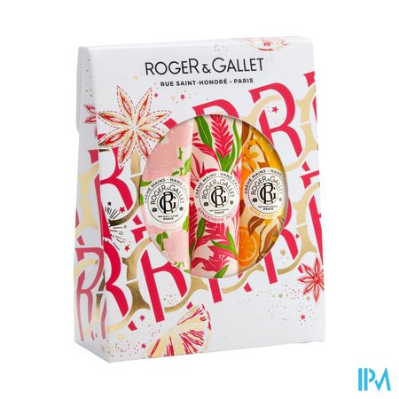 Roger&gallet Set Noel Multi 3 Mainsc