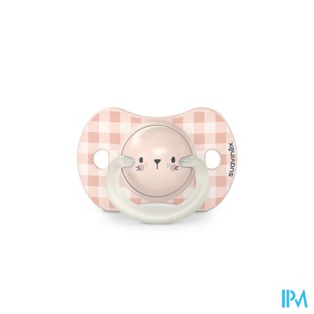 Suavinex N&d Soother Sili.rev.0-6m Rabbit Pk Duo 2